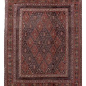 Kelimteppe - Orientalsk - 198 x 152 cm - flerfarget