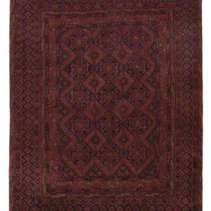 Kelimteppe - Orientalsk - 198 x 158 cm - mørk beige