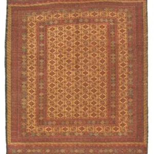 Kelimteppe - Orientalsk - 199 x 130 cm - flerfarget