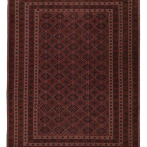 Kelimteppe - Orientalsk - 199 x 153 cm - mørk beige