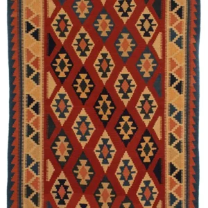Kelimteppe - Orientalsk - 200 x 153 cm - rust