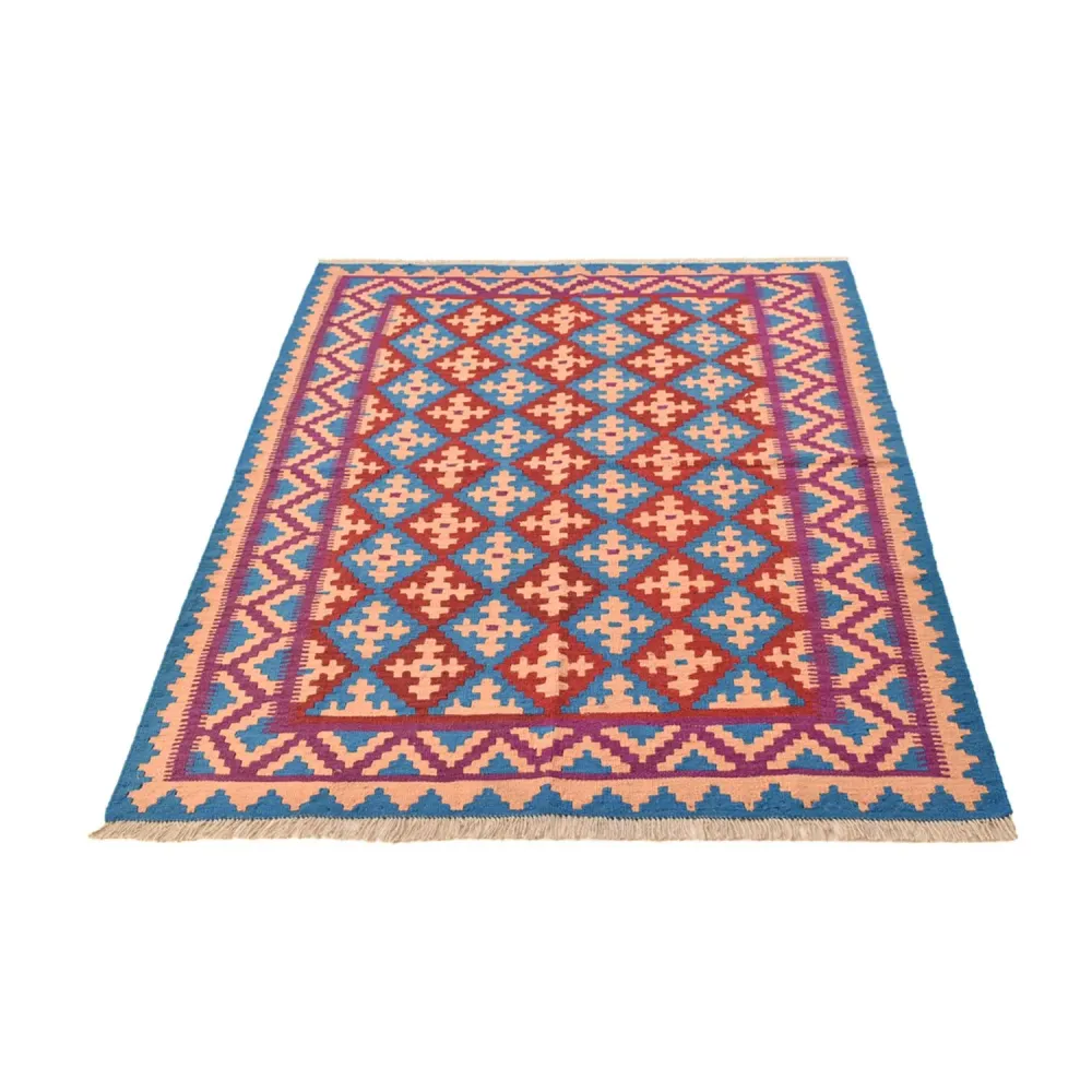 Kelimteppe - Orientalsk - 202 x 149 cm - flerfarget
