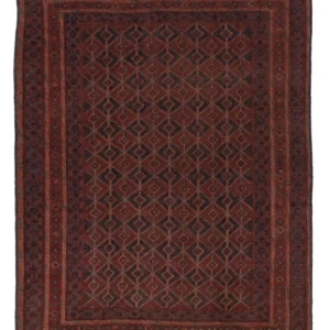 Kelimteppe - Orientalsk - 202 x 149 cm - mørk beige