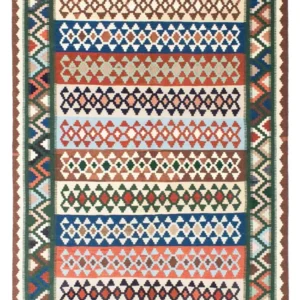 Kelimteppe - Orientalsk - 203 x 150 cm - beige