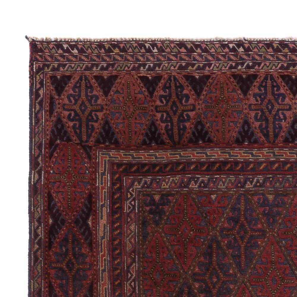 Kelimteppe - Orientalsk - 204 x 155 cm - mørk beige