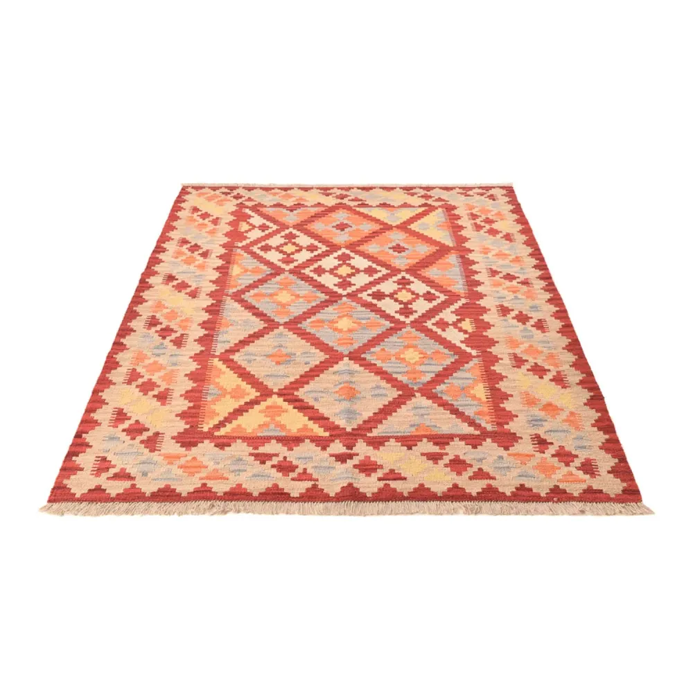 Kelimteppe - Orientalsk - 205 x 156 cm - flerfarget