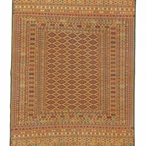 Kelimteppe - Orientalsk - 208 x 133 cm - brun