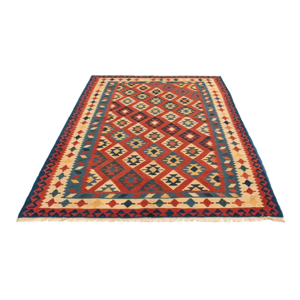 Kelimteppe - Orientalsk - 221 x 152 cm - flerfarget