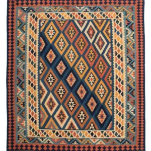 Kelimteppe - Orientalsk - 230 x 212 cm - flerfarget
