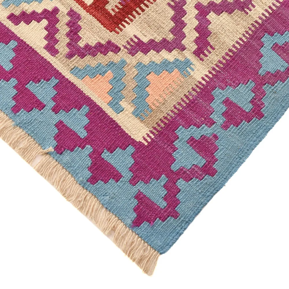 Kelimteppe - Orientalsk - 231 x 172 cm - flerfarget