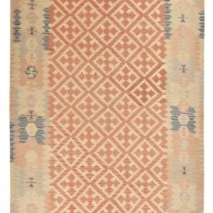 Kelimteppe - Orientalsk - 233 x 175 cm - flerfarget
