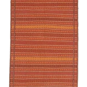 Kelimteppe - Orientalsk - 235 x 165 cm - oransje