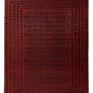 Kelimteppe - Orientalsk - 236 x 196 cm - rød