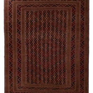 Kelimteppe - Orientalsk - 239 x 199 cm - rød