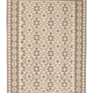 Kelimteppe - Orientalsk - 240 x 173 cm - beige