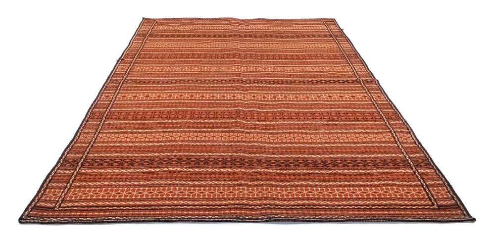 Kelimteppe - Orientalsk - 242 x 166 cm - brun