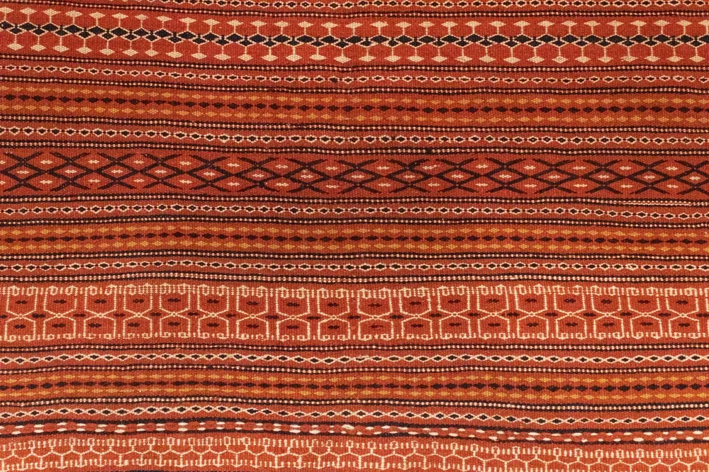 Kelimteppe - Orientalsk - 242 x 166 cm - brun