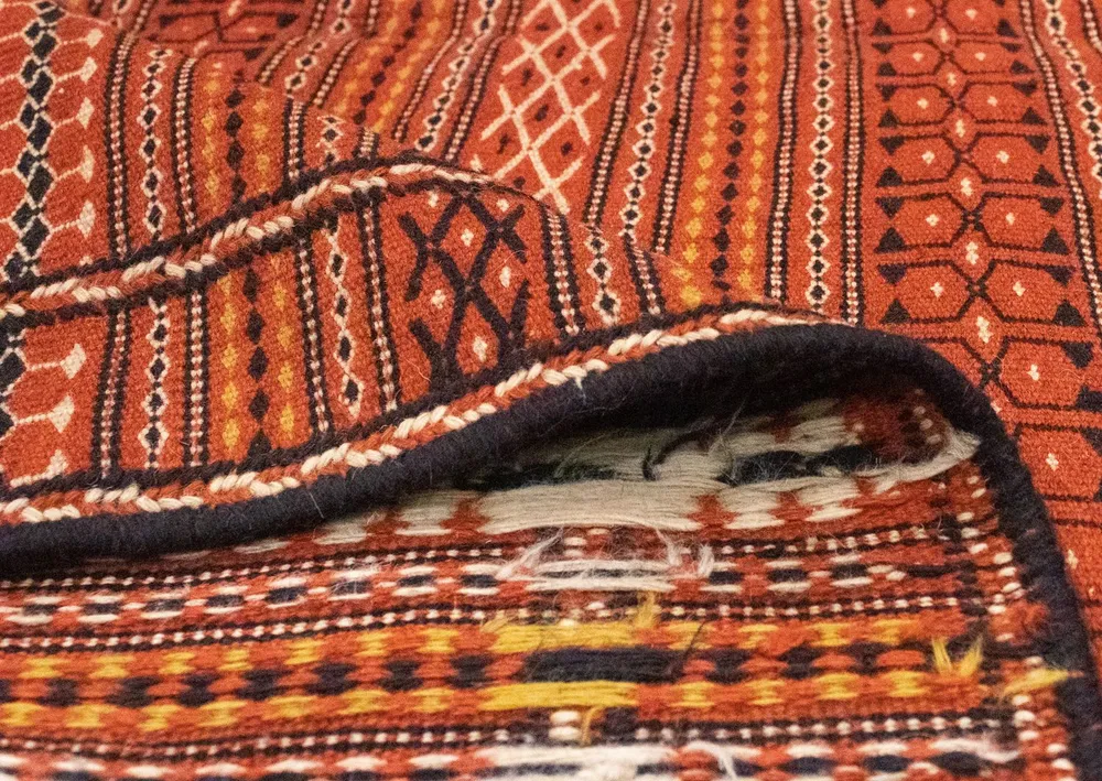 Kelimteppe - Orientalsk - 242 x 166 cm - brun