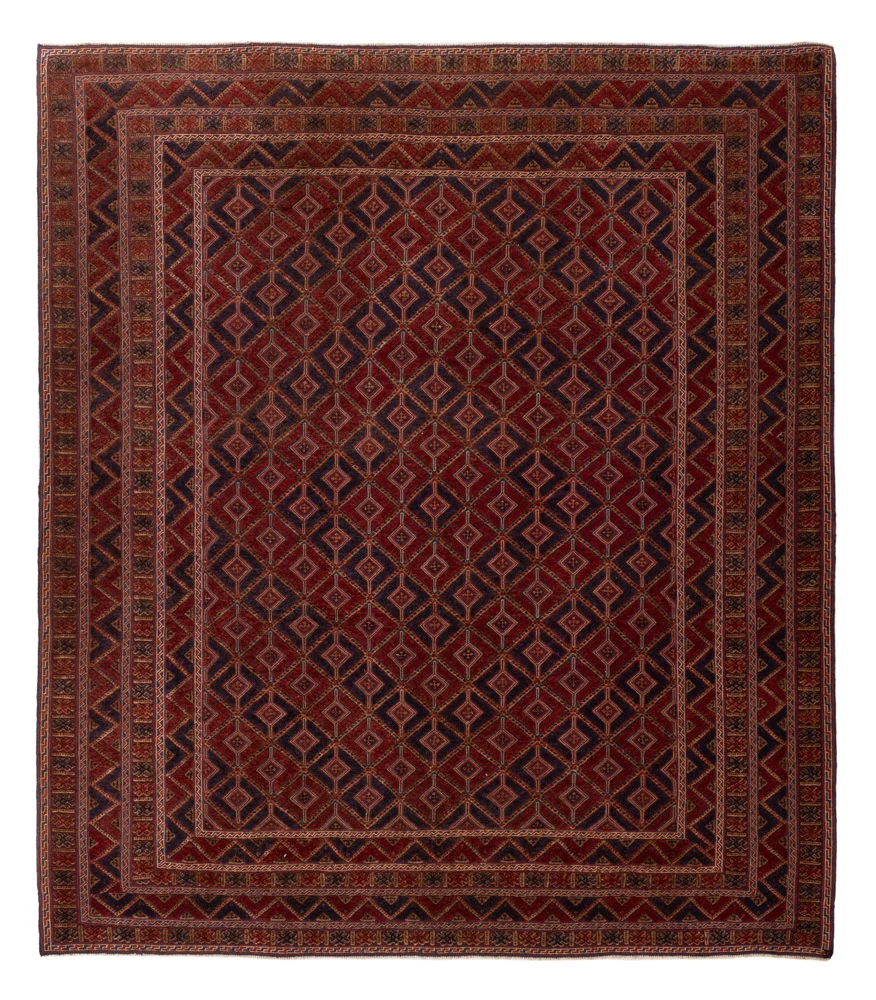Kelimteppe - Orientalsk - 242 x 214 cm - rød