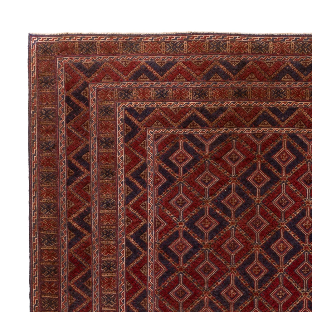 Kelimteppe - Orientalsk - 242 x 214 cm - rød