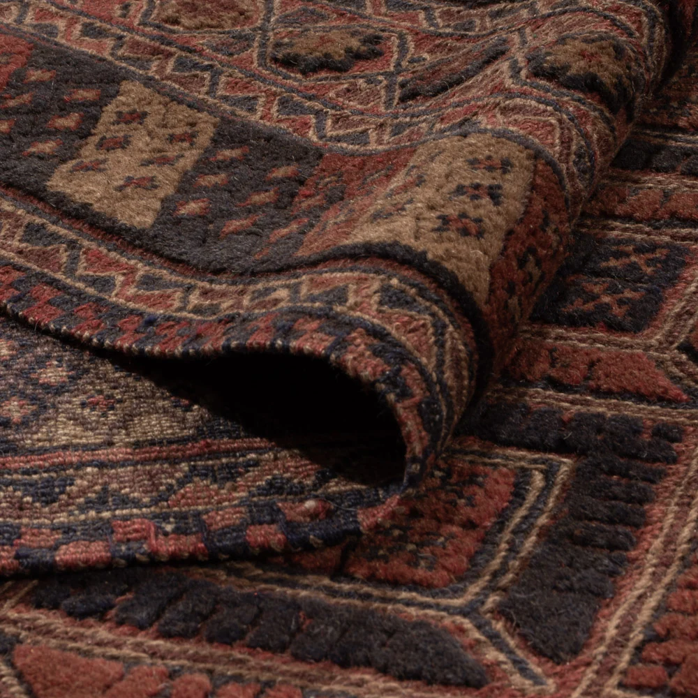 Kelimteppe - Orientalsk - 243 x 214 cm - rød
