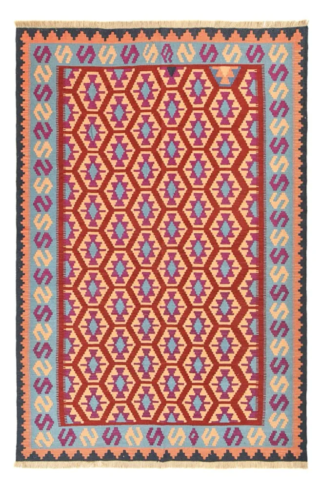 Kelimteppe - Orientalsk - 244 x 166 cm - flerfarget