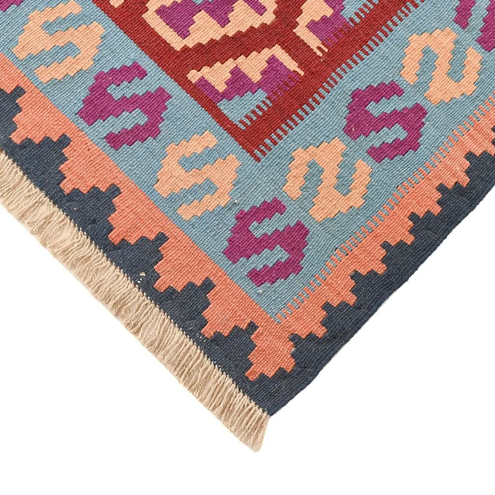 Kelimteppe - Orientalsk - 244 x 166 cm - flerfarget