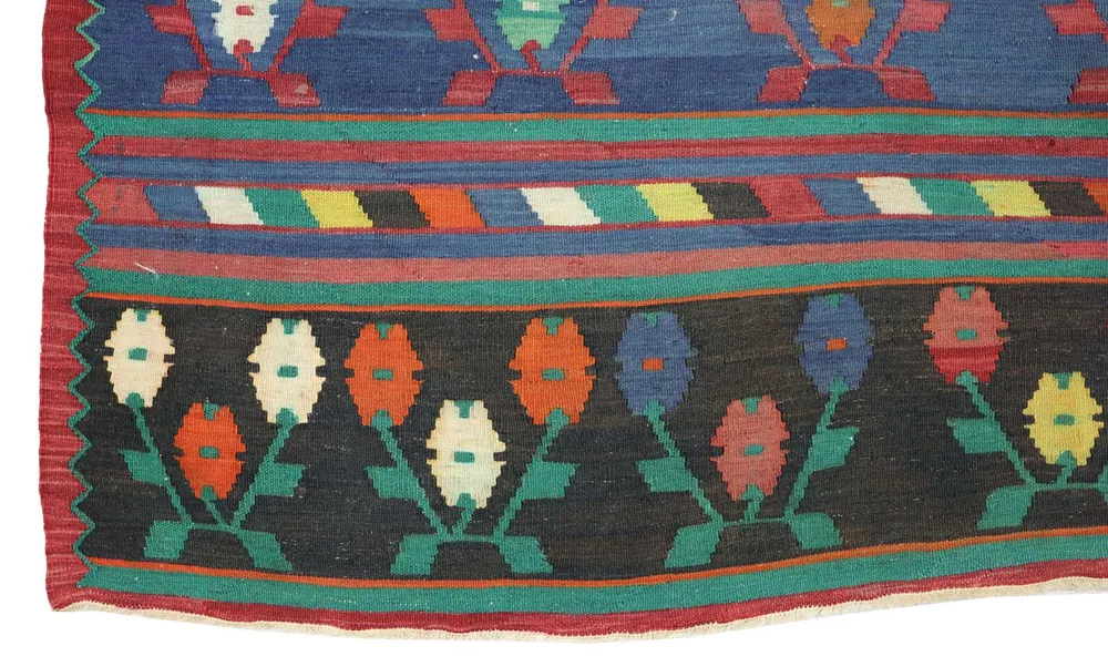 Kelimteppe - Orientalsk - 244 x 174 cm - flerfarget