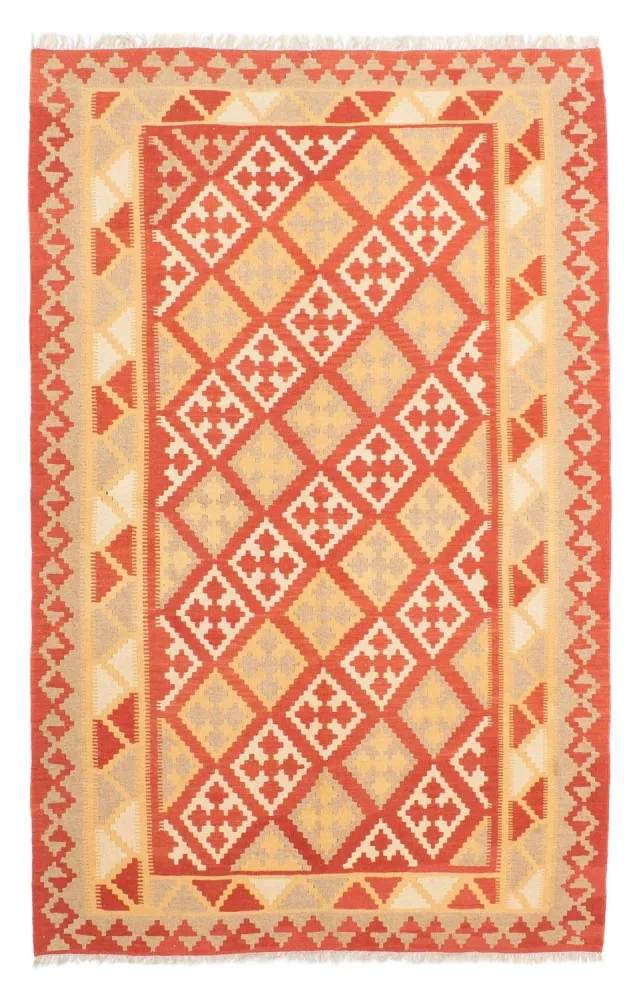 Kelimteppe - Orientalsk - 245 x 162 cm - flerfarget