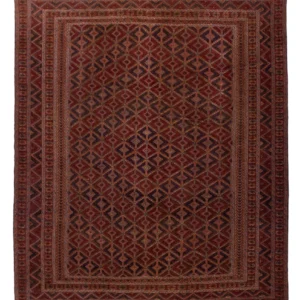 Kelimteppe - Orientalsk - 245 x 206 cm - rød