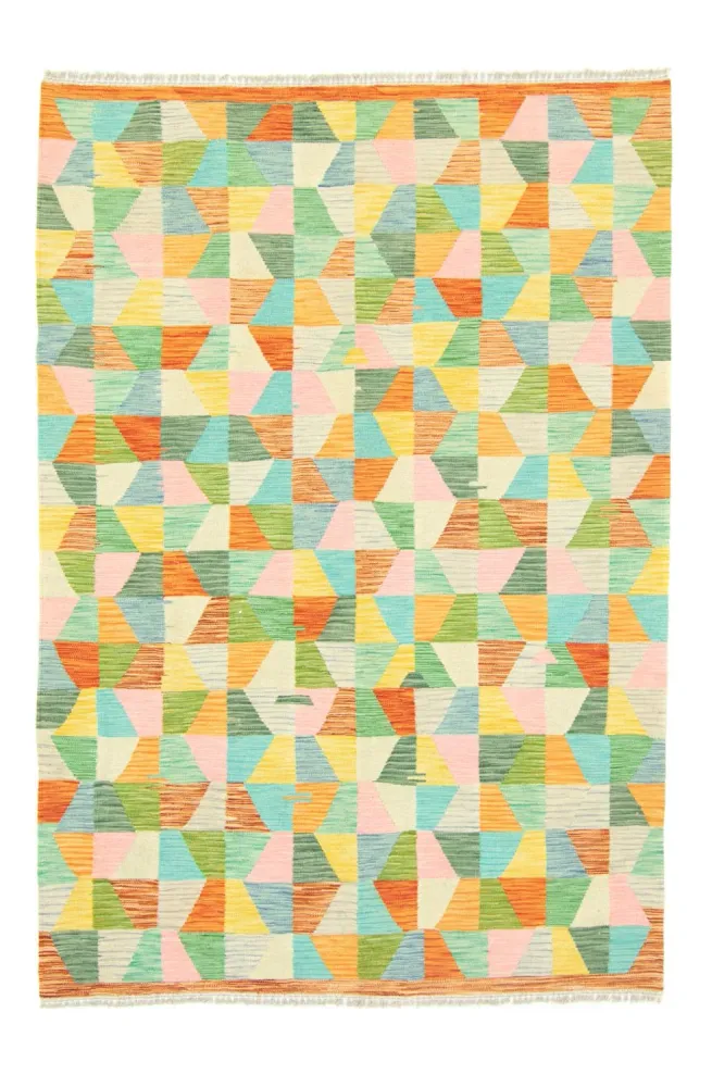 Kelimteppe - Orientalsk - 250 x 177 cm - farget