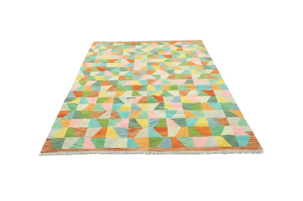 Kelimteppe - Orientalsk - 250 x 177 cm - farget
