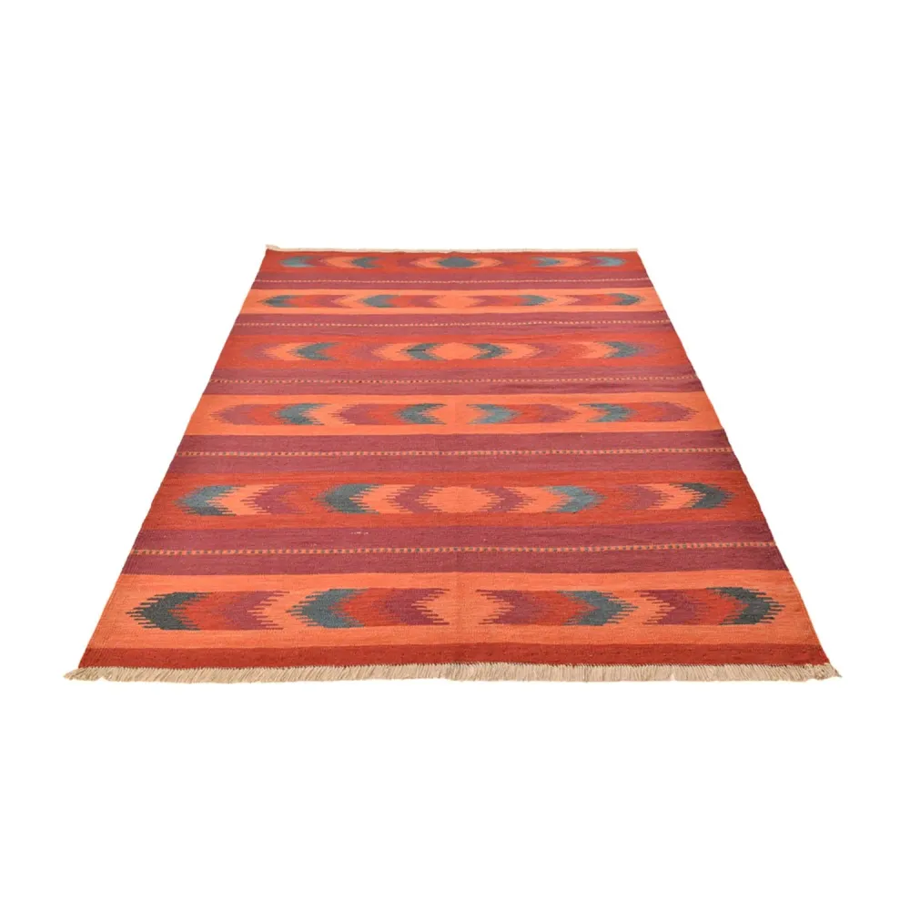 Kelimteppe - Orientalsk - 253 x 174 cm - flerfarget