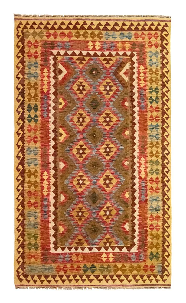 Kelimteppe - Orientalsk - 256 x 151 cm - brun