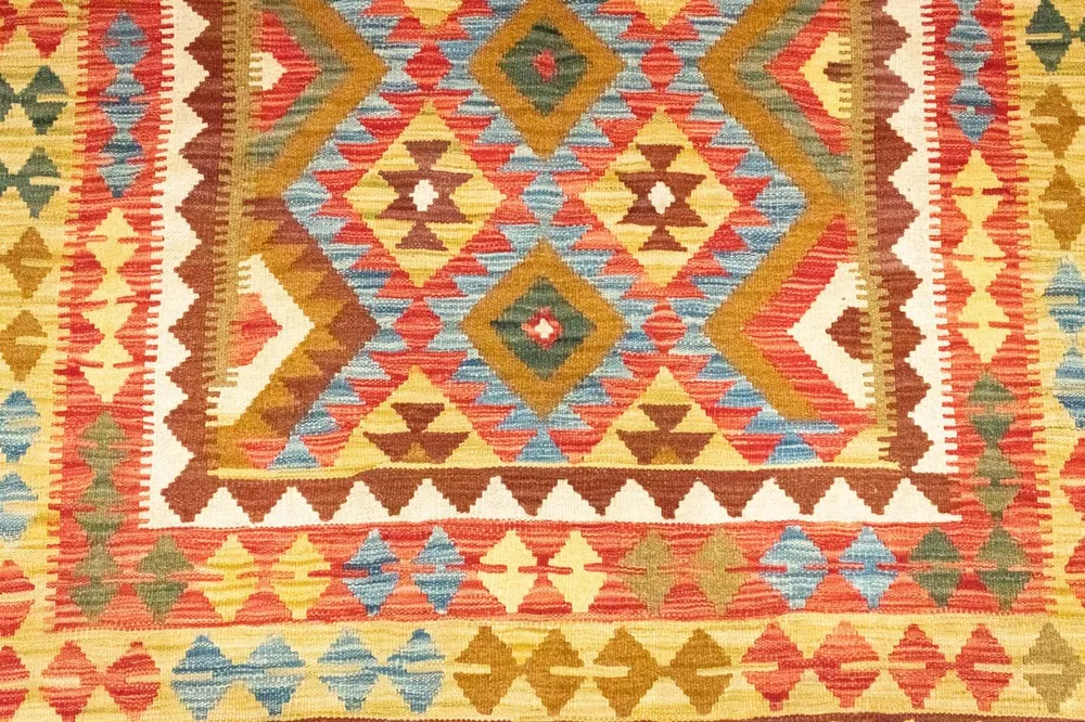 Kelimteppe - Orientalsk - 256 x 151 cm - brun