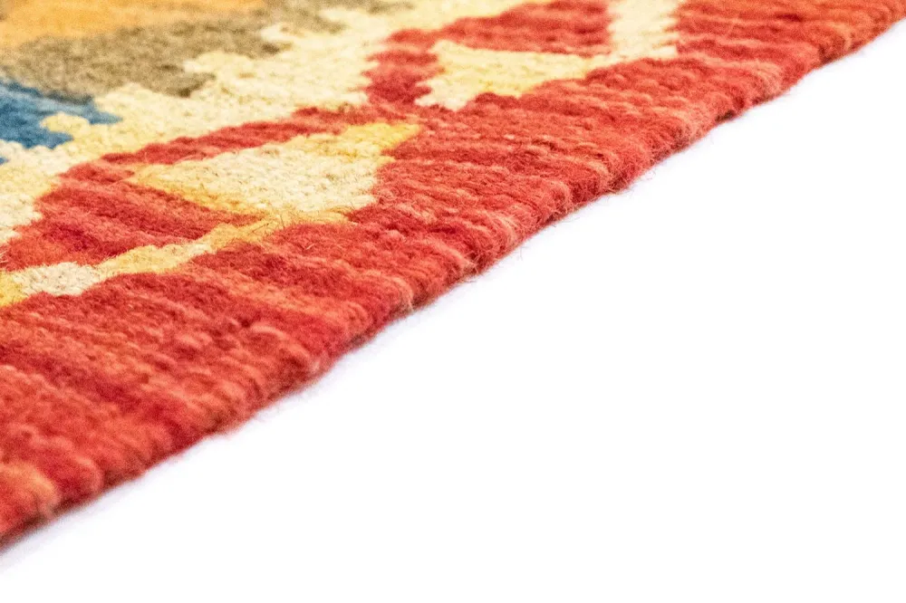 Kelimteppe - Orientalsk - 259 x 161 cm - oransje