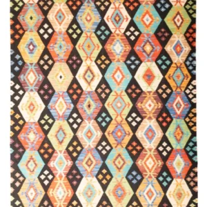 Kelimteppe - Orientalsk - 262 x 179 cm - flerfarget