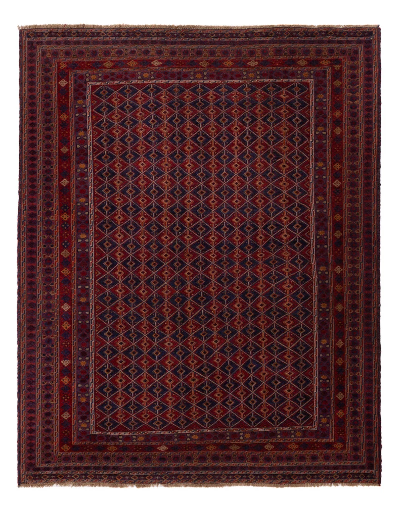 Kelimteppe - Orientalsk - 265 x 209 cm - rød