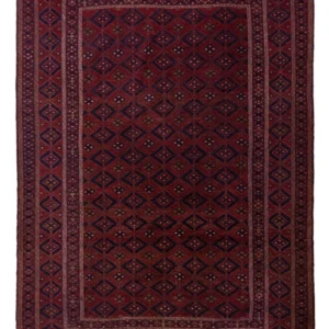 Kelimteppe - Orientalsk - 269 x 198 cm - rød