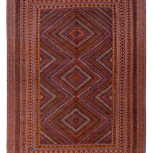 Kelimteppe - Orientalsk - 269 x 208 cm - rød