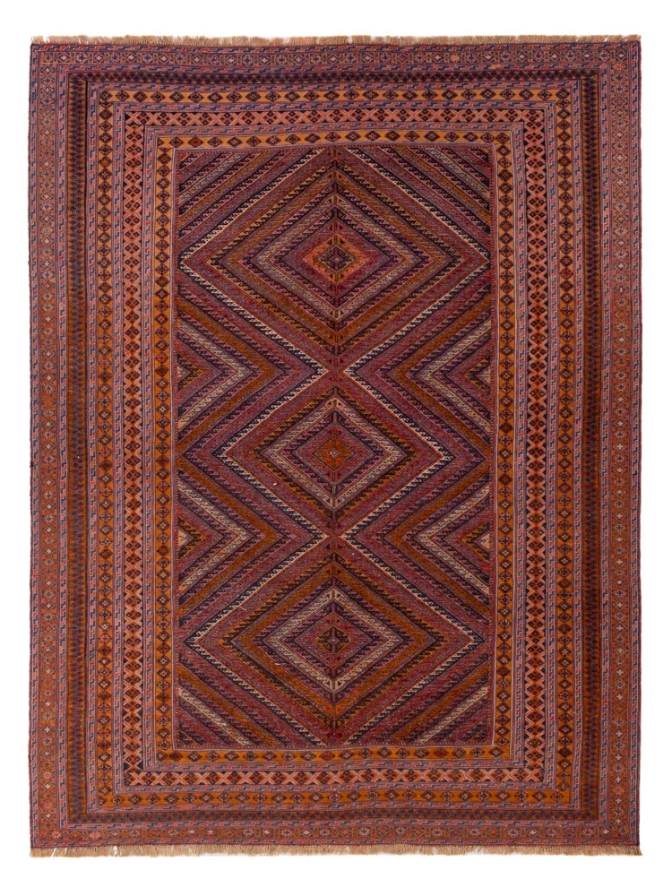 Kelimteppe - Orientalsk - 269 x 208 cm - rød