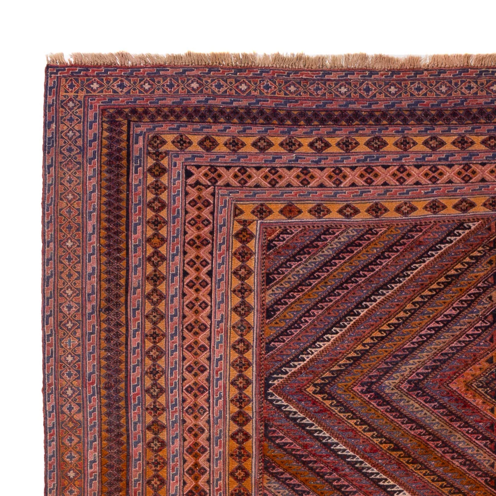 Kelimteppe - Orientalsk - 269 x 208 cm - rød