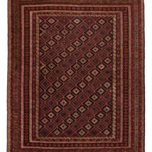Kelimteppe - Orientalsk - 270 x 198 cm - rød