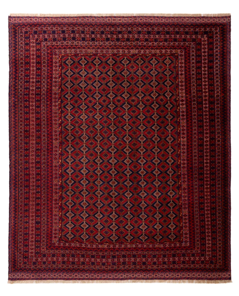 Kelimteppe - Orientalsk - 270 x 228 cm - rød
