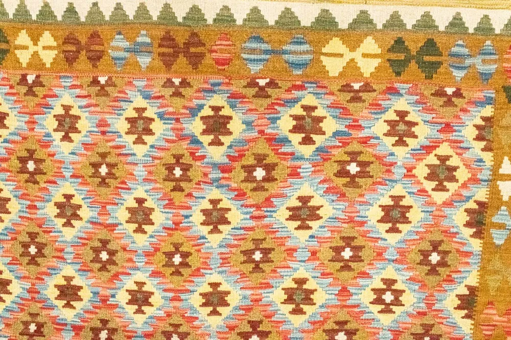 Kelimteppe - Orientalsk - 271 x 153 cm - flerfarget