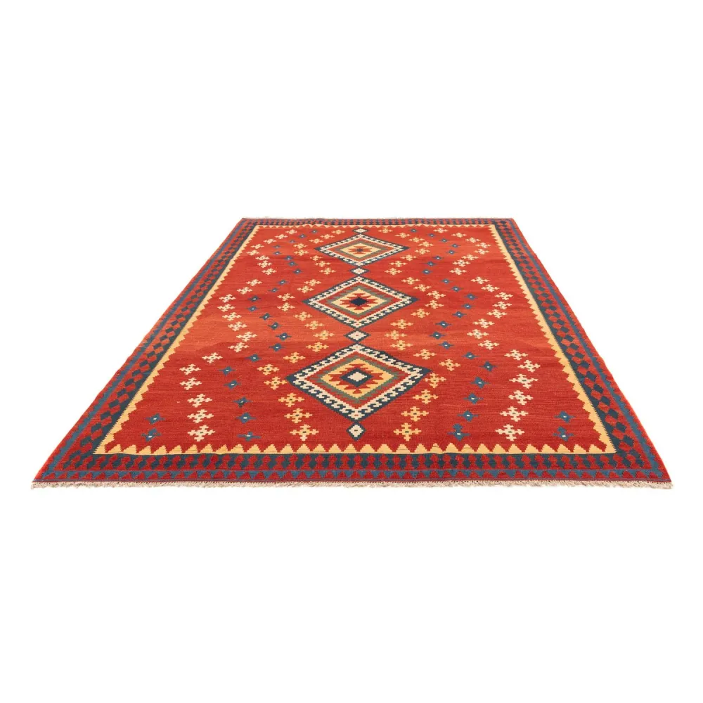 Kelimteppe - Orientalsk - 271 x 215 cm - rød