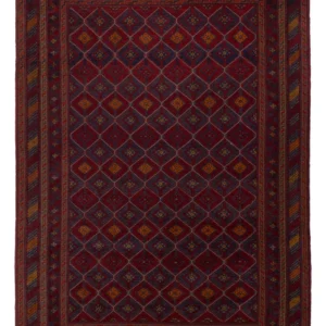Kelimteppe - Orientalsk - 278 x 205 cm - rød