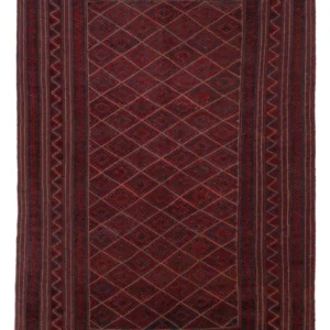 Kelimteppe - Orientalsk - 279 x 195 cm - rød