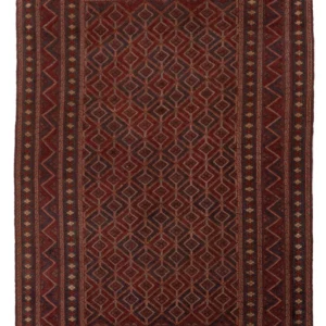 Kelimteppe - Orientalsk - 281 x 198 cm - rød