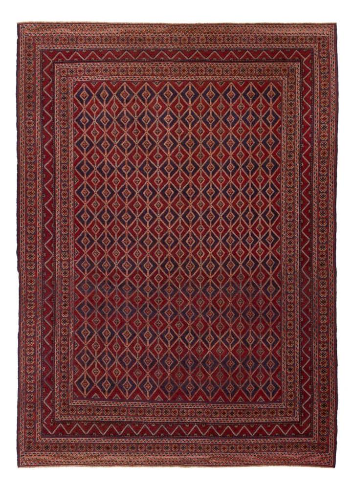 Kelimteppe - Orientalsk - 283 x 203 cm - rød